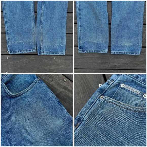 Vintage Blue Light Wash Vintage 90s Calvin Klein Jeans - Picture 7 of 7
